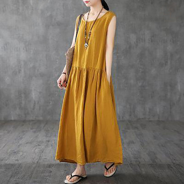 Unique yellow linen clothes For Women 2019 Women_yy (1).jpg